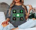 Green and black coquette baseball