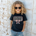Sister baseball bow T shirt