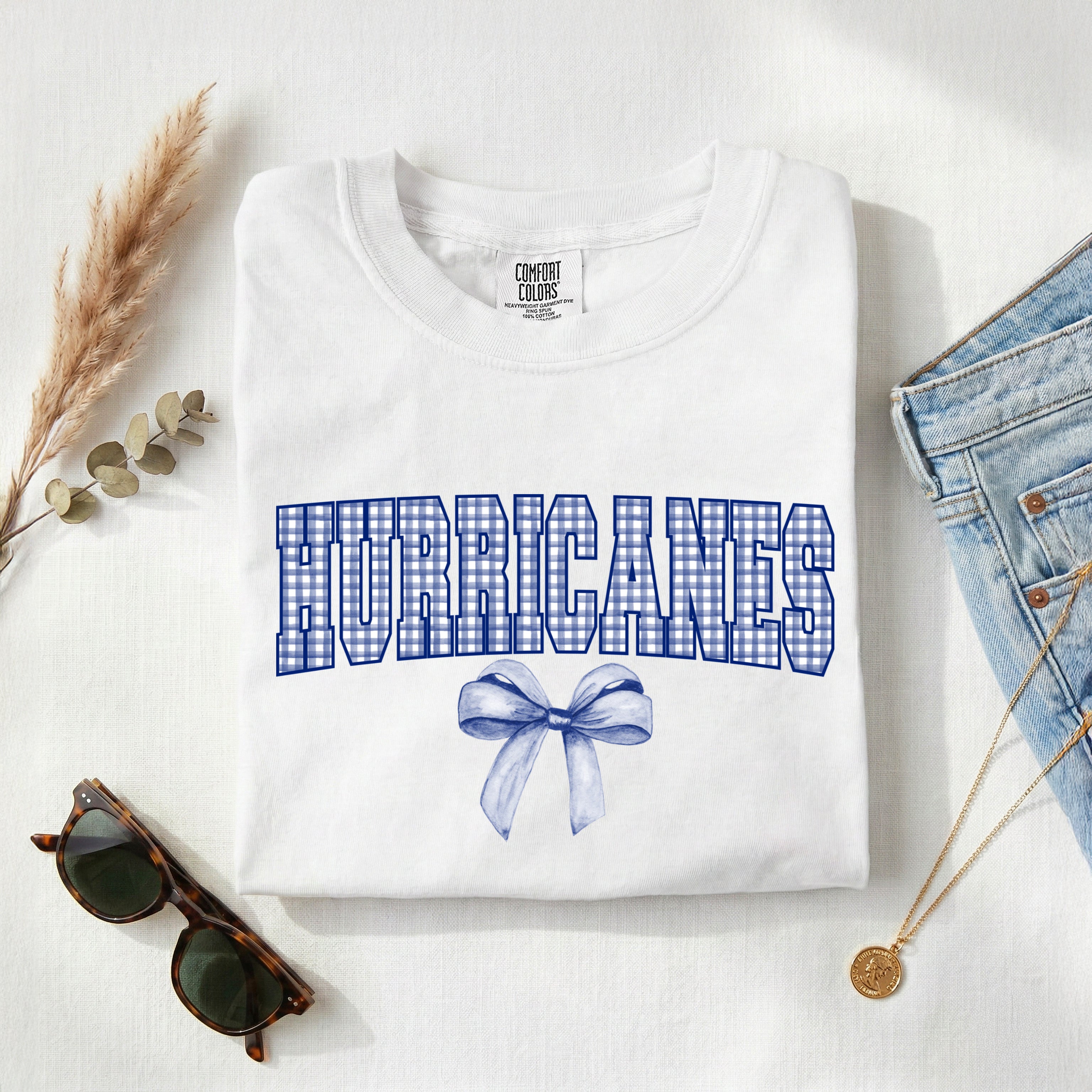 Hurricanes coquette bow Tshirt
